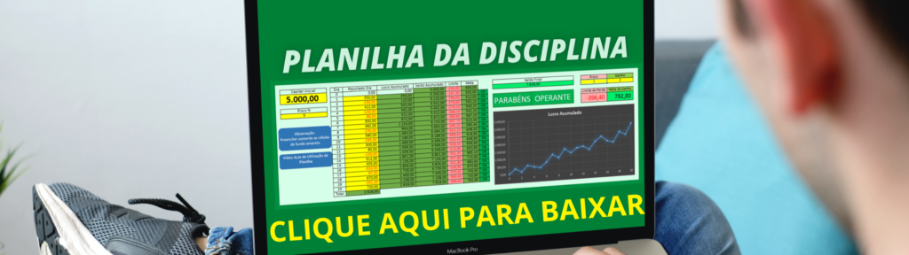 Planilha da Disciplina